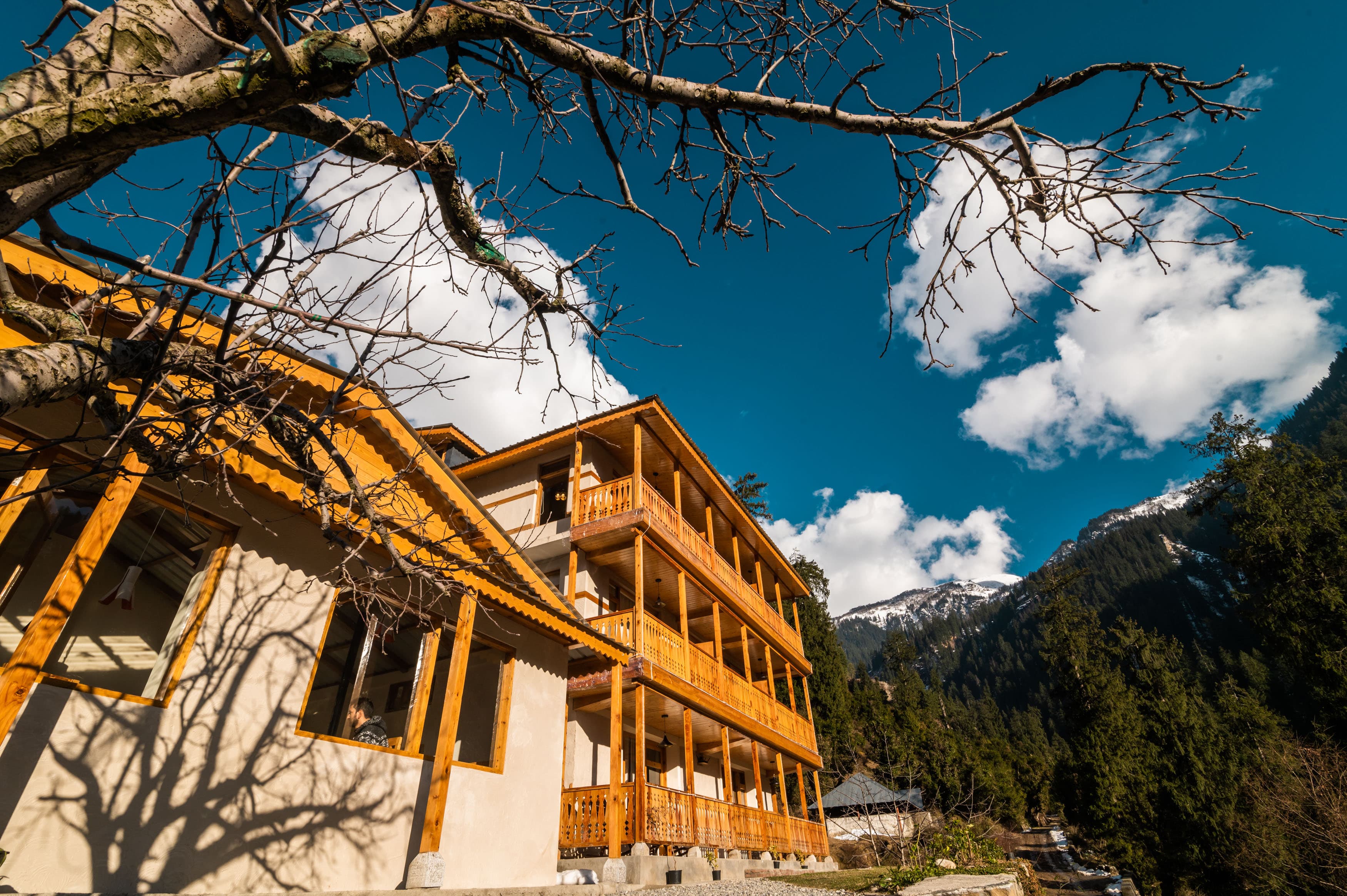 Manali Zen Retreat Resort Background